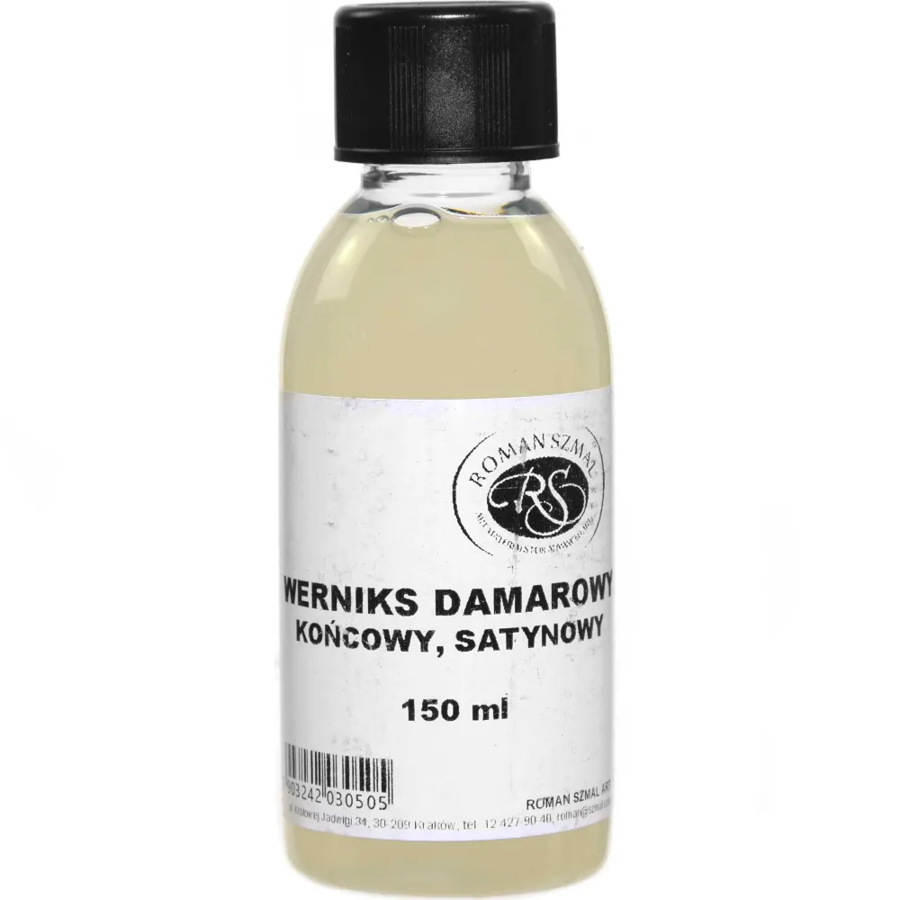 Roman Szmal Werniks damarowy do farb olejnych - - satynowy, 150 ml > Werniksy|Media Do Farb Olejnych