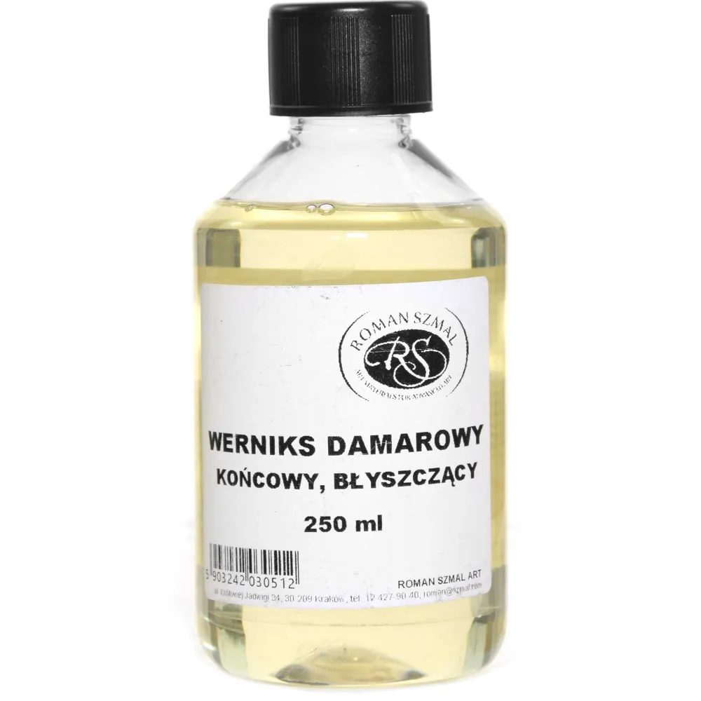 Roman Szmal Werniks damarowy do farb olejnych - - błyszczący, 150 ml > Werniksy|Media Do Farb Olejnych
