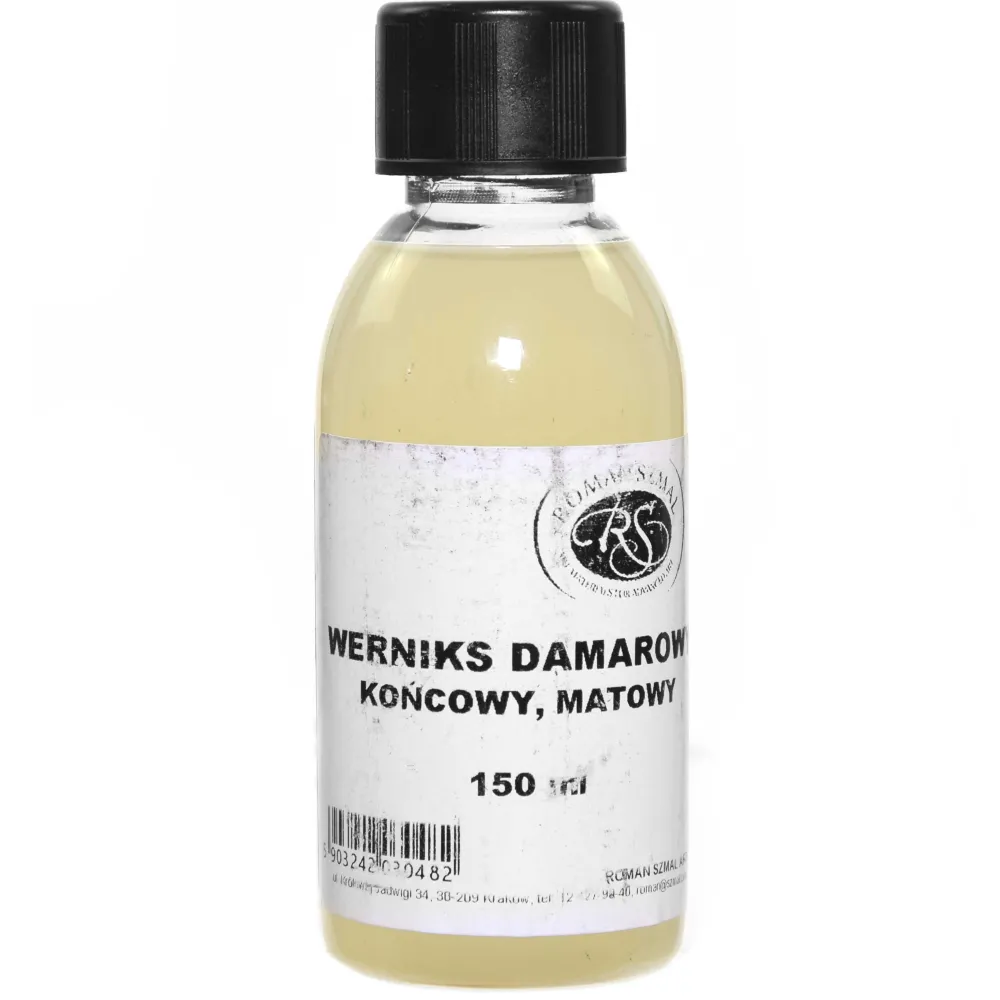 Roman Szmal Werniks damarowy do farb olejnych - - matowy, 150 ml > Werniksy|Media Do Farb Olejnych