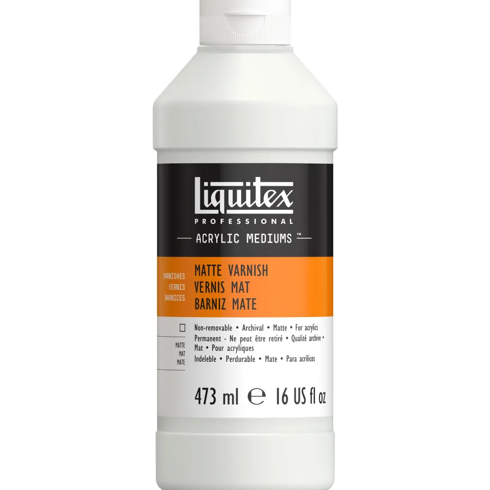 Liquitex Werniks do farb akrylowych Matte - - matowy, 473 ml > Werniksy|Media Do Akryli