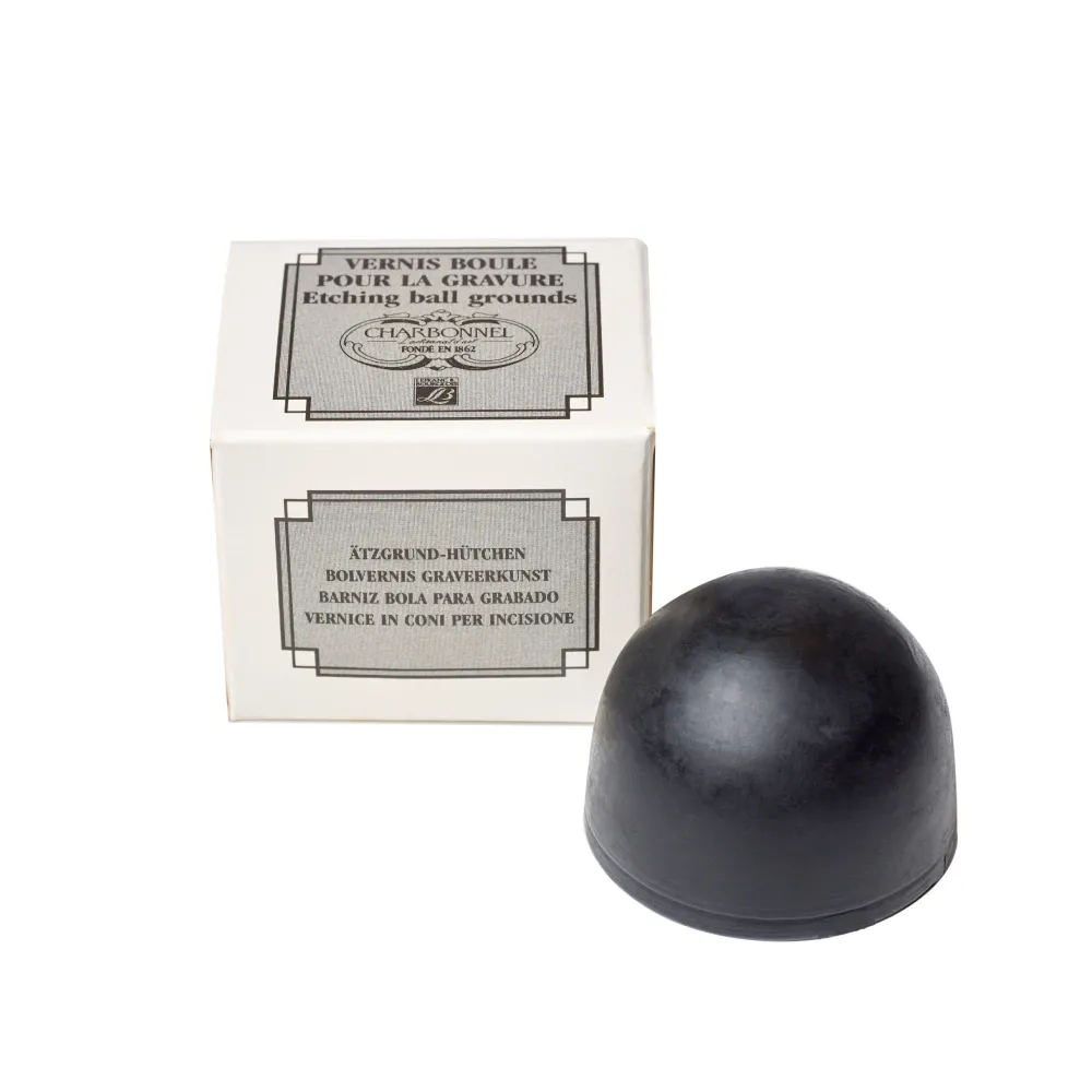 Charbonnel Werniks graficzny w kulce - Hard Black, 40 g