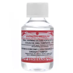 Renesans Werniks końcowy do akryli, gwaszu i temper - - połysk, 100 ml