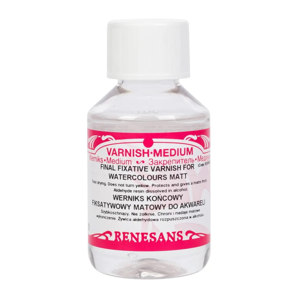 Renesans Werniks końcowy do akwareli - - matowy, 100 ml