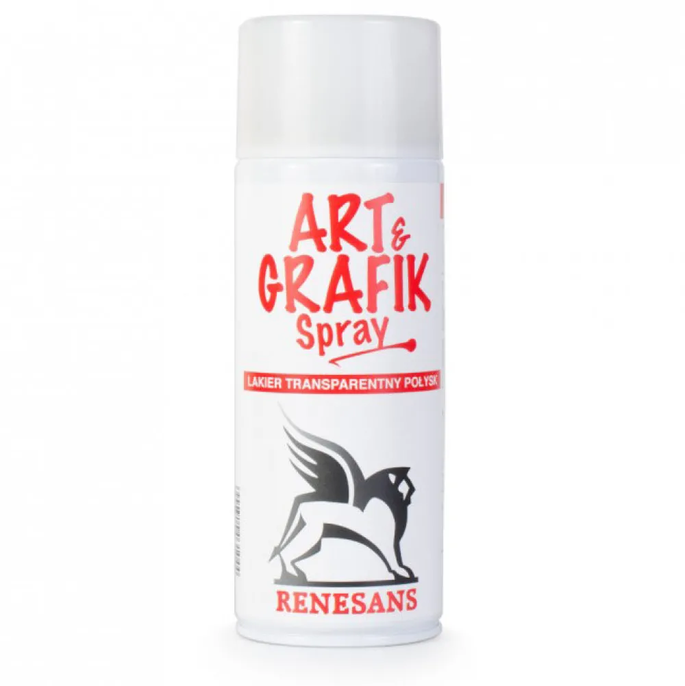 Renesans Werniks, lakier akrylowy - - połysk, transparentny, 400 ml
