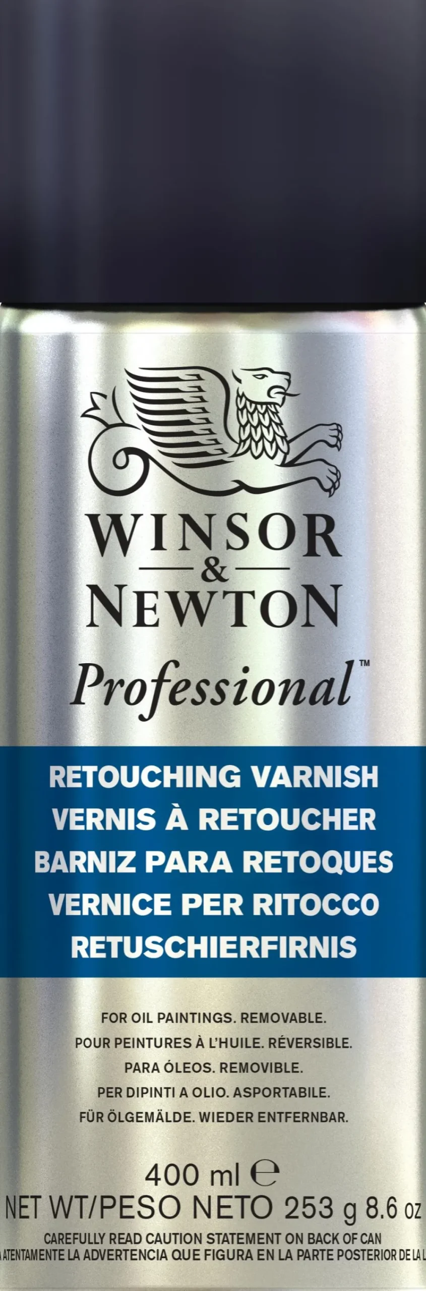 Winsor & Newton Werniks retuszerski w sprayu Professional - , 400 ml