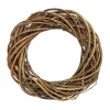Wianek pleciony, wiklinowy, baza do stroików - naturalny, 30 cm > Wianki