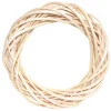 Wianek pleciony, wiklinowy, baza do stroików - naturalny, 30 cm
