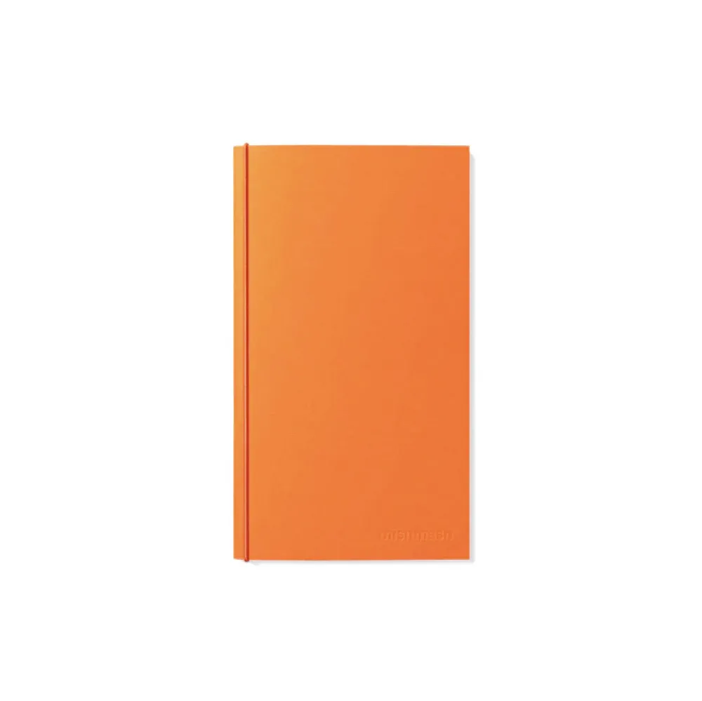 Mishmash Wkład do notesu Log - - Squared, Orange, 12 x 22 cm, 64 strony