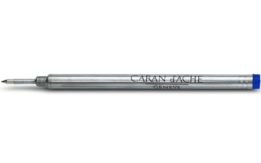 Caran d'Ache Wkład do pióra kulkowego - - niebieski, F