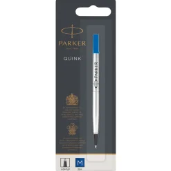 Parker Wkład do pióra kulkowego Quink - - niebieski, M > Wkłady Do Piór Kulkowych