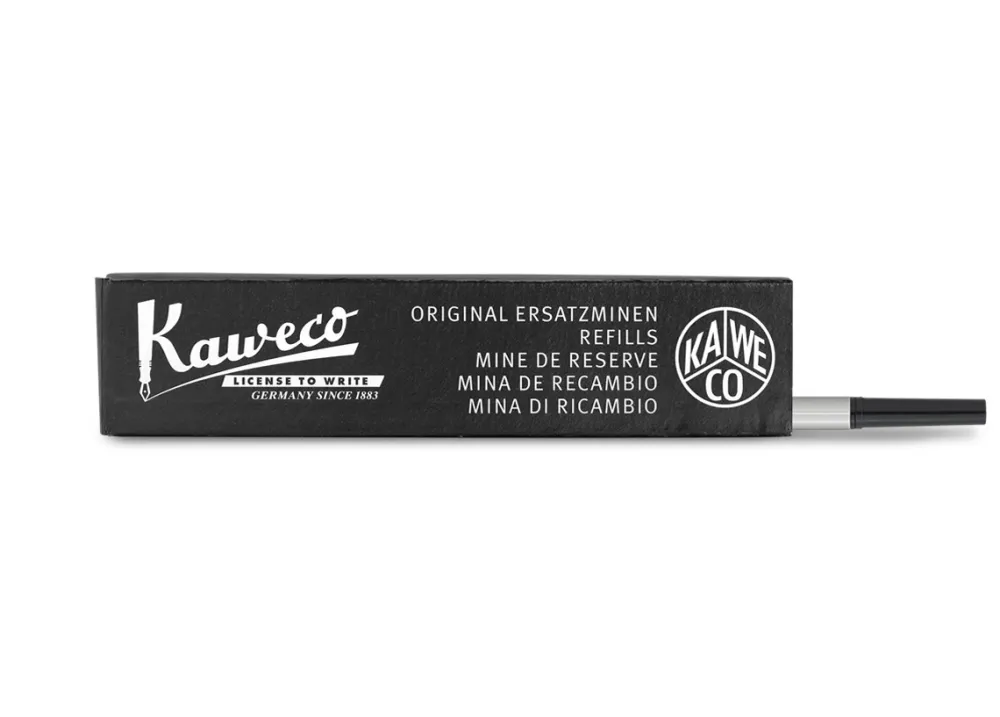Kaweco Wkład Euro do piór kulkowych - - czarny, 0,5 mm