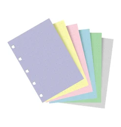Filofax Wkład w kropki do notesu - - pastel 60 ark.