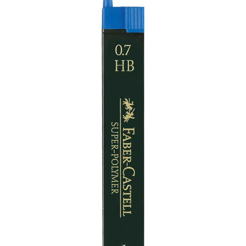 Faber-Castell Wkłady grafitowe Super Hi Polymer, 0,7 mm - - HB, 12 szt.