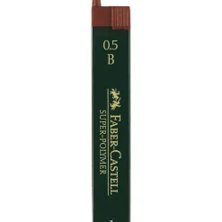 Faber-Castell Wkłady grafitowe Super Hi Polymer, 0,5 mm - - B, 12 szt. > Wkłady Do Ołówków