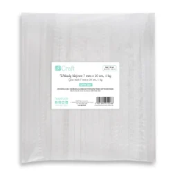 dpCraft Wkłady klejowe do pistoletu - - 7 mm x 20 cm, 125 szt. > Kleje I Taśmy Klejące