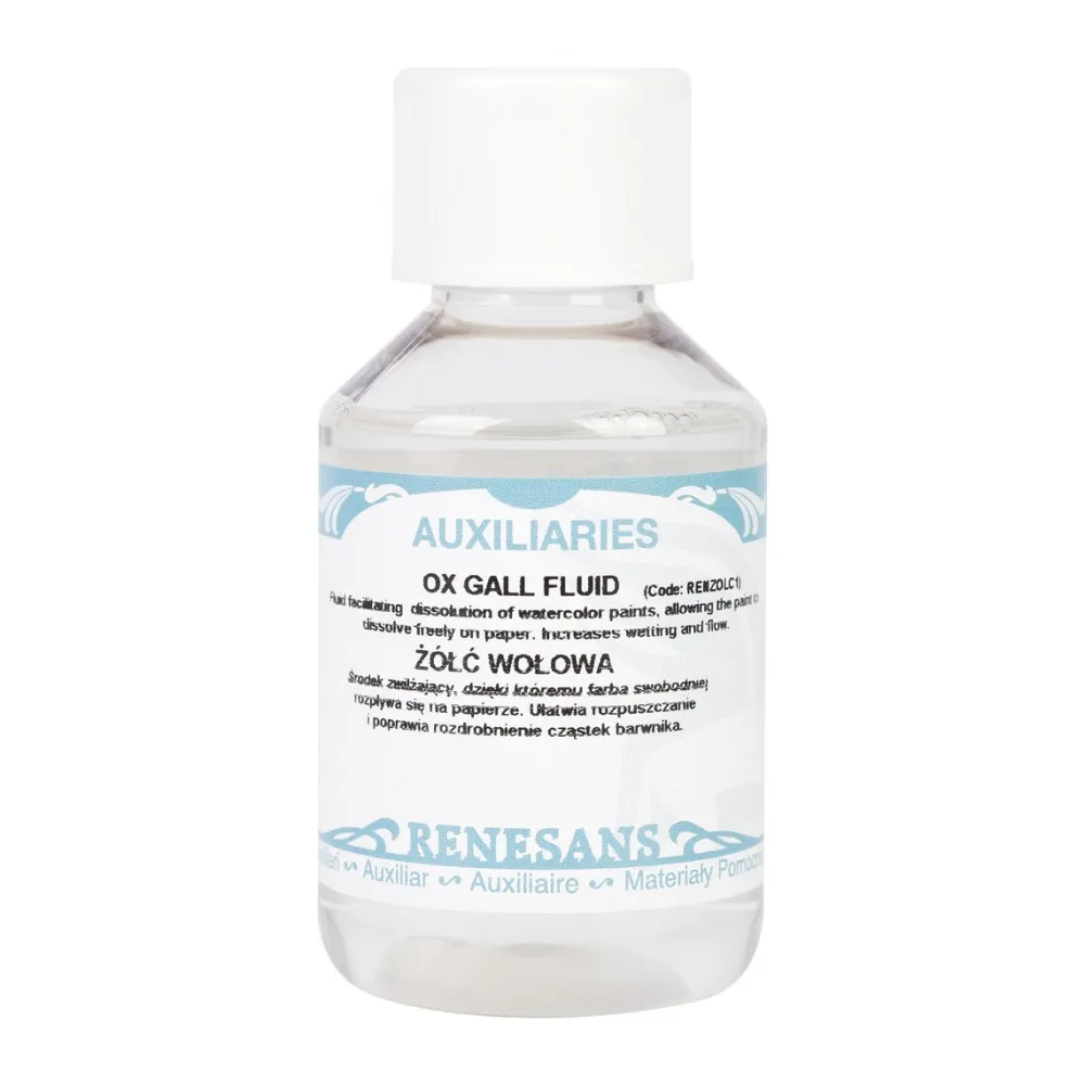 Renesans Żółć wołowa w płynie - - 100 ml > Media Do Gwaszy|Media Do Akwareli