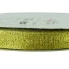 Wstążka brokatowa 12 mm - złota, 32 m > Brokatowe
