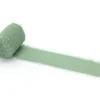 PartyDeco Wstążka szyfonowa - pistacjowa zieleń, 4 cm x 5 m > Szyfonowe