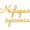 dpCraft Wykrojnik - - Najlepsze życzenia
