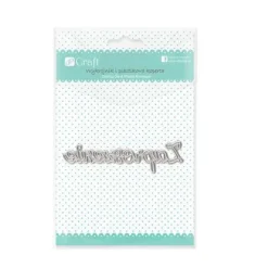 dpCraft Wykrojnik - - Zaproszenie, 7 x 1,5 cm > Wykrojniki