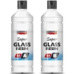 Pentart Żywica epoksydowa Super Glass Resin 1:1 - - krystaliczna, 2 x 250 ml