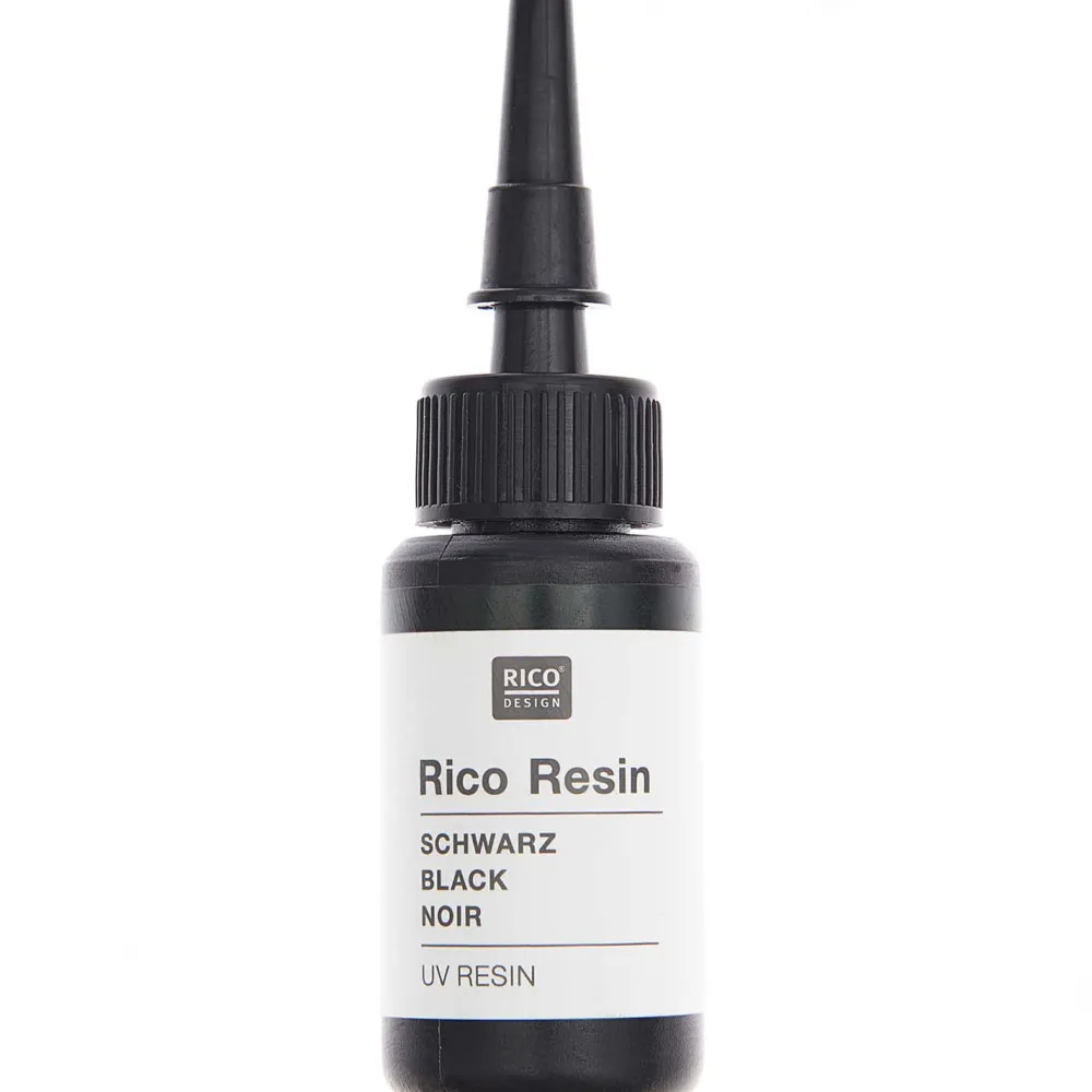 Rico Design Żywica epoksydowa UV Resin - - czarna, 10 ml