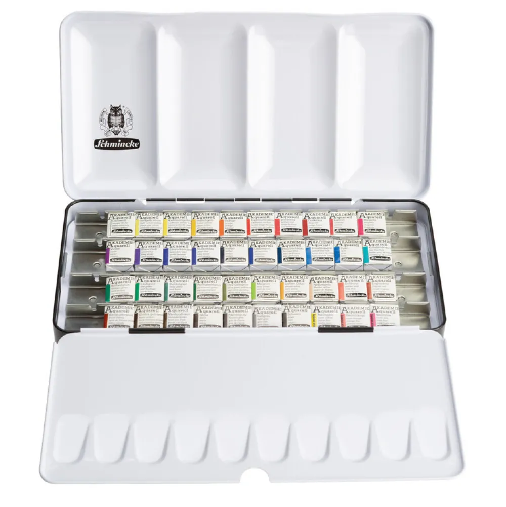 Schmincke Zestaw akwareli Akademie Aquarell - - 18 szt. > Farby Akwarelowe