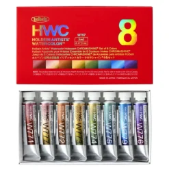 Holbein Zestaw akwareli Artists’ Watercolor Chromashine - - 5 ml x 8 szt.