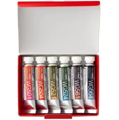 Holbein Zestaw akwareli Artists’ Watercolor Granulating Bird - - 6 x 5 ml
