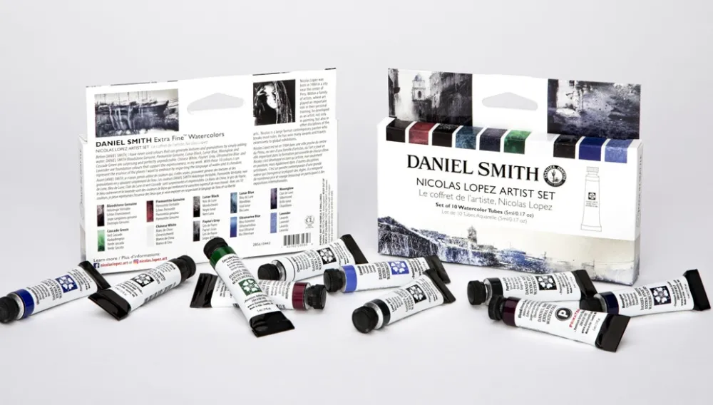 Daniel Smith Zestaw akwareli Extra Fine Nicolas Lopez Artist - - 10 x 5 ml