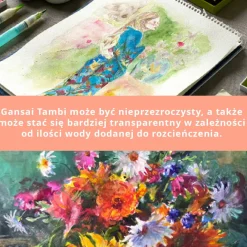 Kuretake Zestaw akwareli Gansai Tambi - - 100 szt.