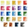 Winsor & Newton Zestaw akwareli Professional w półkostkach - - 24 szt.