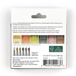 Winsor & Newton Zestaw akwareli Professional Rich Earth - - 6 x 5 ml > Farby Akwarelowe
