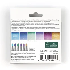 Winsor & Newton Zestaw akwareli Professional Granulating - - 6 x 5 ml > Farby Akwarelowe