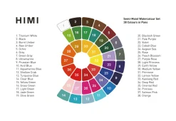 HIMI Zestaw akwareli Semi-Moist - - 38 szt. ><noscript><img width=