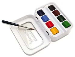 Sennelier Zestaw akwareli w półkostkach l'Aquarelle Aqua-mini - - 8 szt.