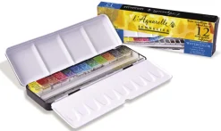 Sennelier Zestaw akwareli w półkostkach l'Aquarelle - - 12 szt.