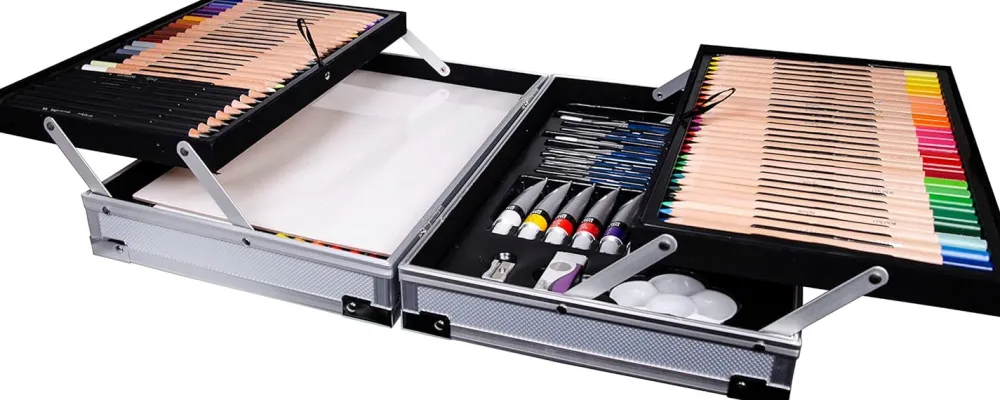 Daler Rowney Zestaw artystyczny Complete Art Set w walizce - - 122 szt.