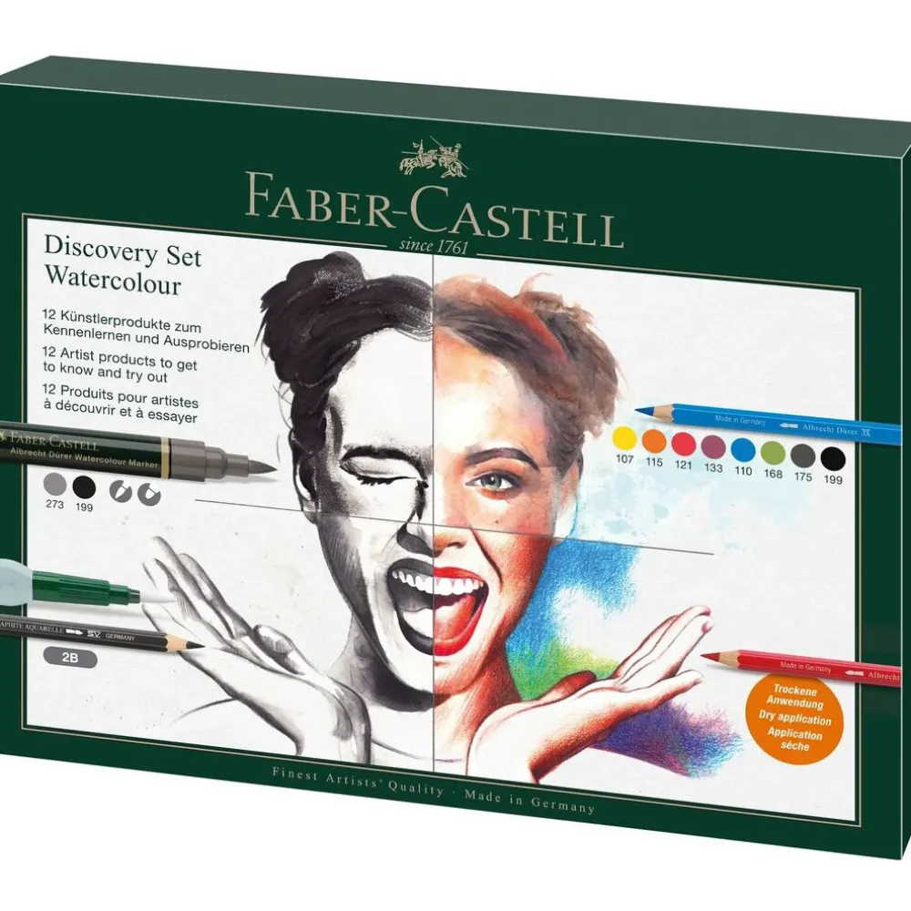 Faber-Castell Zestaw artystyczny Discovery Watercolour - - 12 szt.