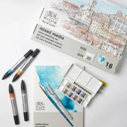 Winsor & Newton Zestaw artystyczny Mixed Media Urban Sketching - - 16 pcs