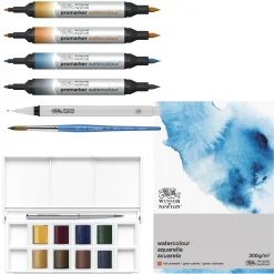Winsor & Newton Zestaw artystyczny Mixed Media Urban Sketching - - 16 pcs