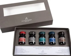 J.Herbin Zestaw atramentów 1670 w butelce - - 5 kolorów x 10 ml > Atramenty