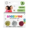 Snazaroo Zestaw brokatów do twarzy i ciała Fine - - 3 kolory x 5 g