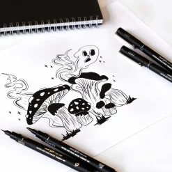 Uni Zestaw cienkopisów kreślarskich Pin 200 - - 0,2-1 mm, 5 szt.