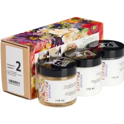 Renesans Zestaw do decoupage pękający - - 3 x 110 ml