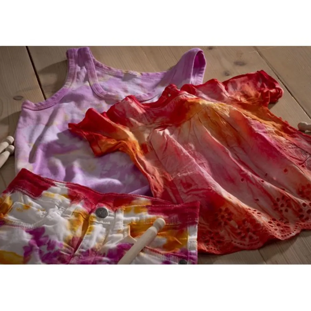Talens Art Creation Zestaw do farbowania ubrań Tie Dye Textile Silk - - różowy > Farby I Pisaki Do Tkanin