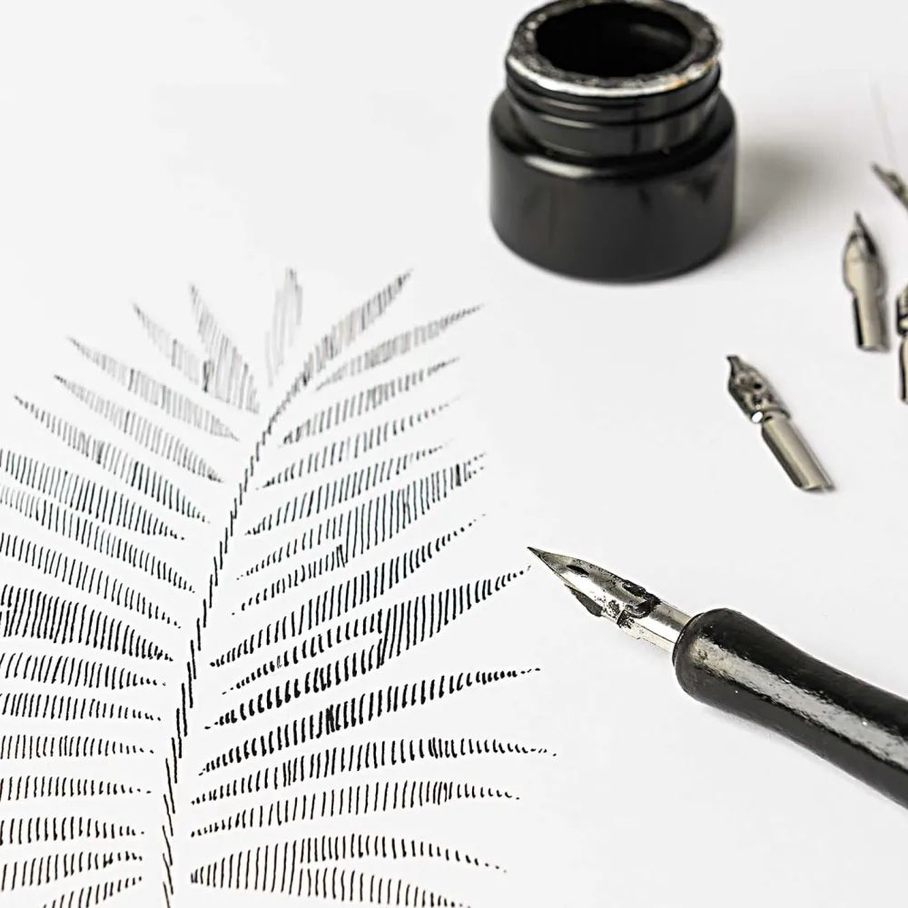 Rico Design Zestaw do kaligrafii ART - - 7 szt. > Zestawy Do Kaligrafii