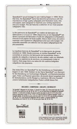 Speedball Zestaw do kaligrafii Calligraphy - - 7 szt. > Zestawy Do Kaligrafii