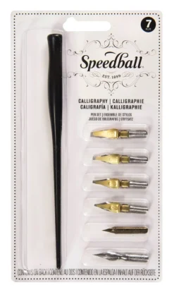 Speedball Zestaw do kaligrafii Calligraphy - - 7 szt. > Zestawy Do Kaligrafii