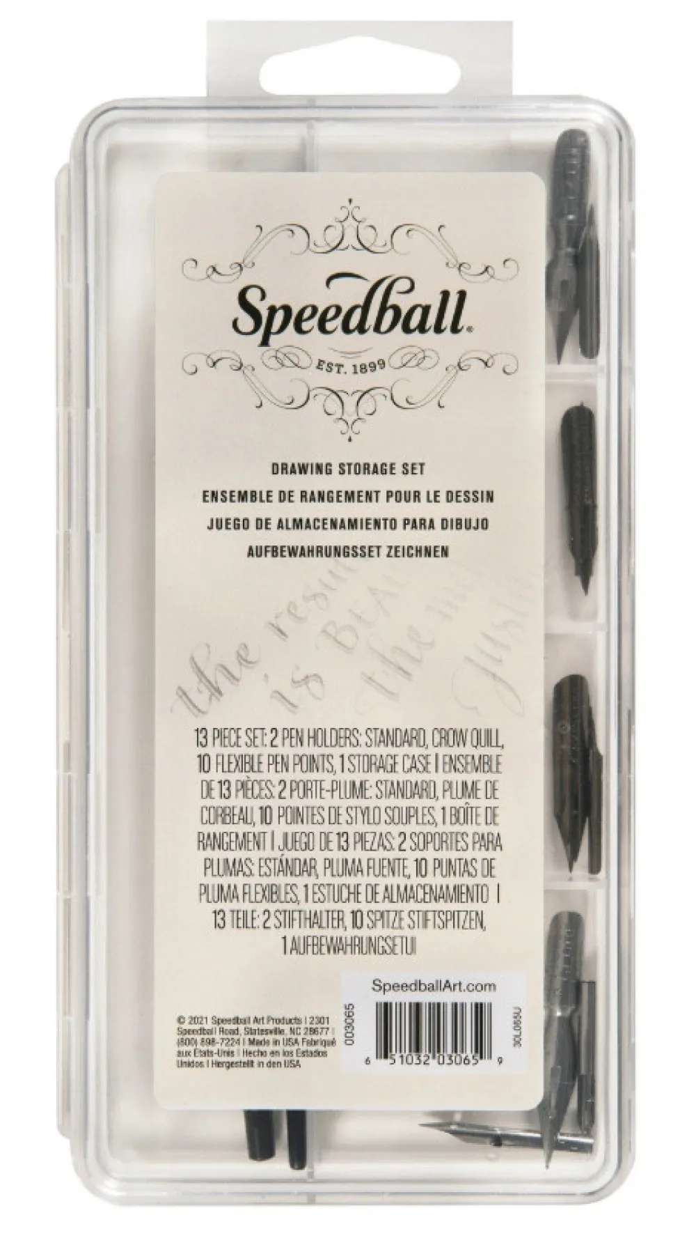 Speedball Zestaw do kaligrafii Drawing - - 13 szt. > Zestawy Do Kaligrafii